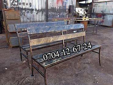 скамье: Скамейка Со спинкой, С крышей — 7