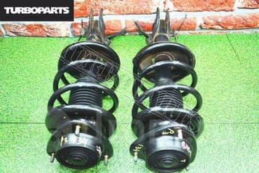 be5: Передний амортизатор, Комплект пружин амортизатора Subaru 1994 г., Б/у, Оригинал, Япония — 1