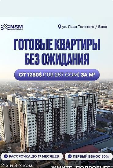 съемные квартиры: Построен, Элитка, 2 комнаты, 81 м² — 7