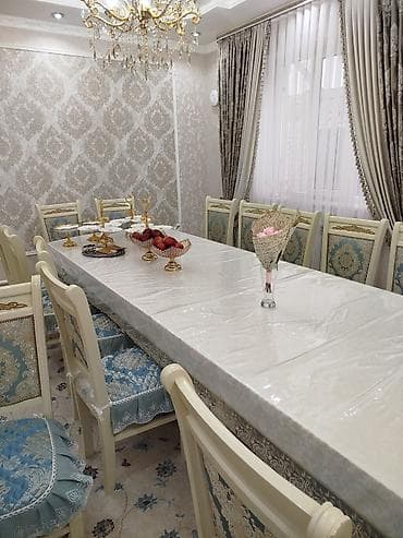чехол для стулья: Стулдар сатылат,абалы жакшы,жаны,20шт бар,баасы 2300сомдон — 5