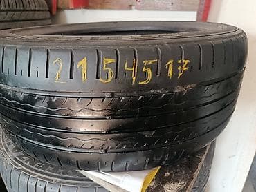 Шины 215 / 45 / R 17, Лето, Б/у, 1 шт, Легковые