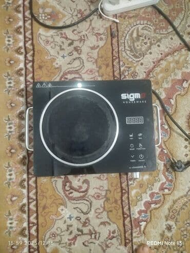 электрическая сенсорная плита: Sigma, Электрическая, Сенсорное — 5