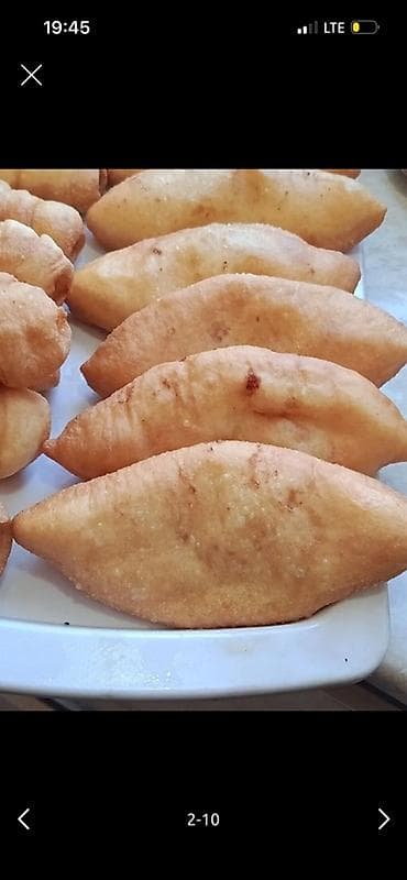 Продукты питания: Домашняя выпечка: жареные пирожки и сдоба - Пышные золотистые пирожки — 1