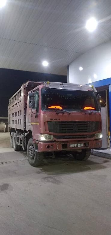 Самосвал 6x4 с прицепом-платформой - Тип техники: тяжелый самосвал с — 7