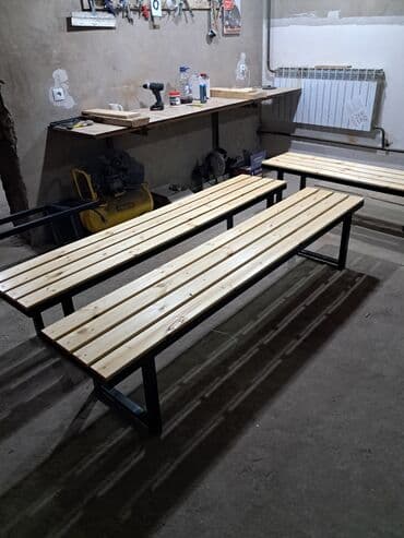 водяные насосы высокого давления для полива: - Скамьи: сиденье и спинка из массивных деревянных досок теплого — 37