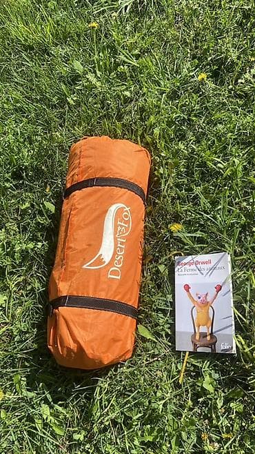 Спорт и отдых: Палатка Desert Fox, компактная и лёгкая туристическая модель для 1–2 — 1