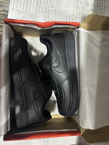 айр форс: Мужские кроссовки, 40.5, 41, Nike, Новый, цвет - Черный, Самовывоз, Бесплатная доставка, Платная доставка — 7