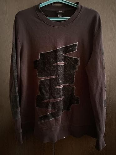 свитер next: Мужской свитер, XL, H&M, Б/у, цвет - Черный — 2