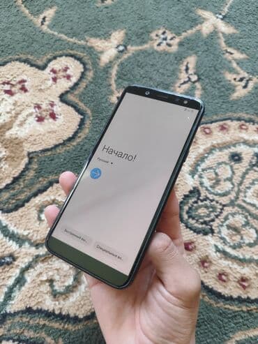 телефон самсунг а: Samsung Galaxy A6, Колдонулган, 64 ГБ, түсү - Кара, 2 SIM — 2