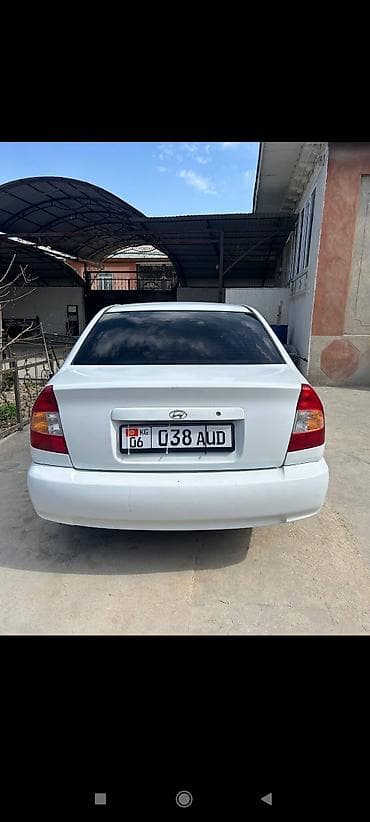 cl class: Hyundai Verna: 2000 г., 1.3 л, Автомат, Бензин, Седан — 6