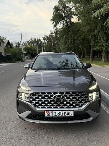 byd e7: Hyundai Santa Fe: 2021 г., 2.2 л, Робот, Дизель, Кроссовер — 1