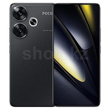 google p: Poco F6, Новый, 512 ГБ, цвет - Черный, 2 SIM, eSIM — 1
