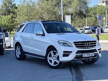 ml 163: Mercedes-Benz ML-Class: 2013 г., 3.5 л, Автомат, Бензин, Кроссовер — 2
