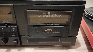 аудио переходник: 4 аппарата: 2х кассетный магнитофон Aiwa 616, очень редкая магнитола — 5