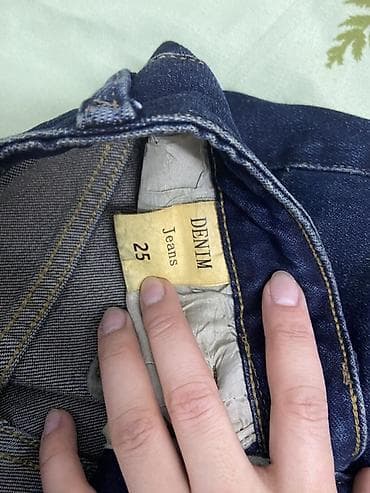 женские брюки джинсы: Джинсы, Прямые, Высокая талия — 2