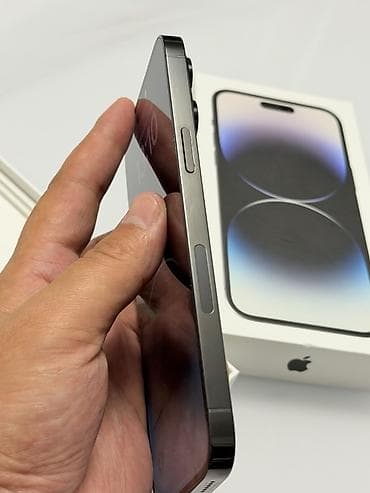 ophone 13 pro: IPhone 14 Pro Max, Б/у, 256 ГБ, Черный, Коробка, 88 % — 5
