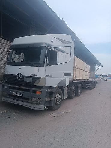 814 d: Тягач, Mercedes-Benz, 2004 г., Бортовой — 1