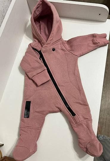 комбенезоны: Детский комбинезон VAN BABY, размер 62. - Цвет: пыльная роза - — 1