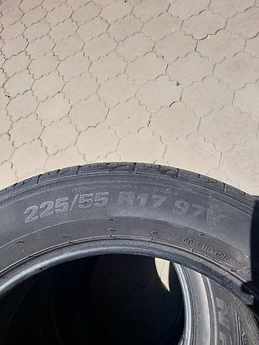 55: Шины 225 / 55 / R 17, Лето, Б/у, Комплект, Легковые, Корея, Kumho — 2