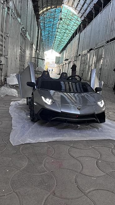 harley davidson night road: Детский электромобиль Lamborghini Aventador (двухместный) - — 4