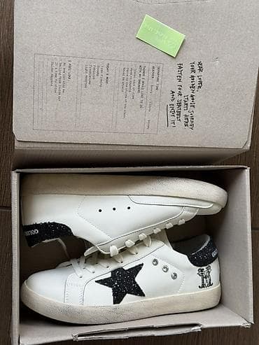 nike react: Кроссовки, 40, Golden Goose, Б/у, цвет - Белый, Платная доставка — 5
