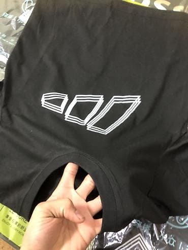 одежда для кормящих: Мужская футболка, Стандарт, Adidas, Новый, цвет - Черный — 1