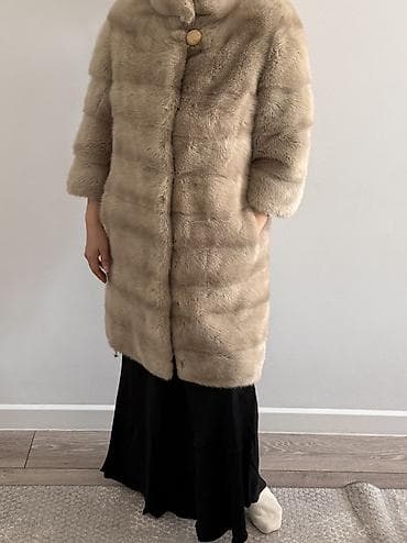 женские шуба: Шуба, Норка, По колено, Трансформер, XS, S, M — 6