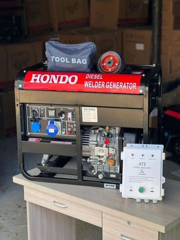 Генераторы: Генератор 8 Квт Дизельный HONDO Распродажа Стартер есть — 19