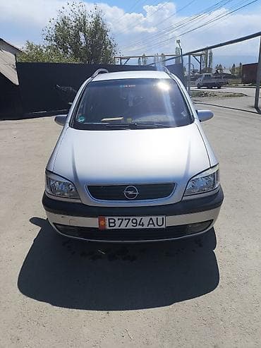 Opel Zafira: 2002 г., 1.8 л, Механика, Бензин, Минивэн