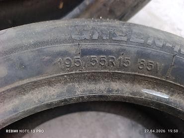 r16 4: Летние шины, комплект из 3 шт. 195/55/15 на любые машины подойдут - — 5