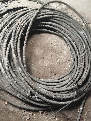 Провода: Стальной трос (канат) в бухте - Тип: стальной многопроволочный канат — 4