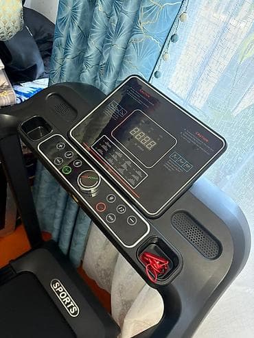 жим ногами: Беговая дорожка «SPORTS» для домашних тренировок. - Электрическая — 5