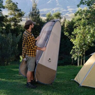 полатка чатыр: 🟠 Автоматическая палатка душ-туалет Naturehike Utility Tent 🟠 ⠀ — 6