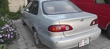 камри салон: Toyota Corolla: 2000 г., 1.8 л, Автомат, Бензин, Седан — 4