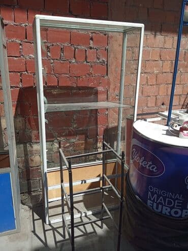 офисный кресло б у: Комплект офисной мебели, Б/у, Полка, Металл, Платная доставка, цвет - Серый — 4