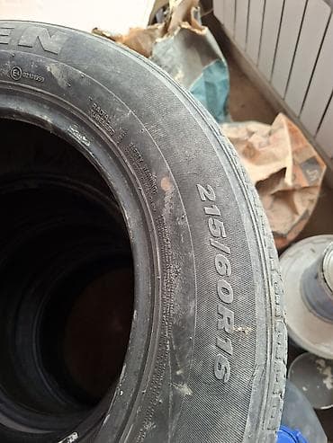 диски на нексии: Шины 215 / 60 / R 16, Лето, Б/у, Комплект, Легковые, Корея, Nexen — 1