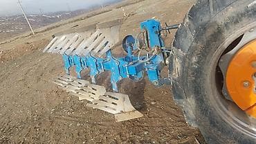 блок система: Навесной оборотный плуг для трактора. - Количество корпусов: 4 - Тип — 1