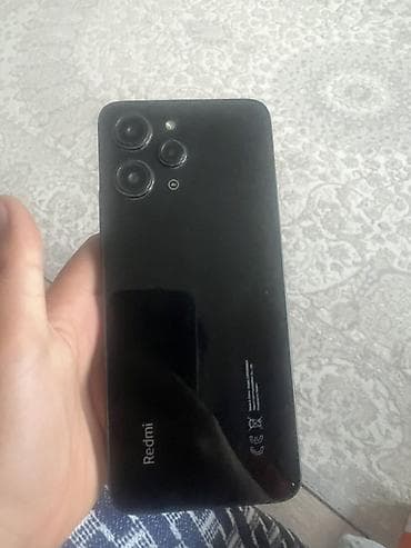 переходник для наушников и микрофона для ноутбука: Redmi, Redmi 12, Б/у, 256 ГБ, цвет - Черный, 2 SIM — 1