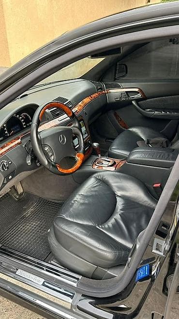 m113 5 0: Mercedes-Benz S-Class: 2003 г., 5 л, Автомат, Бензин, Седан — 4
