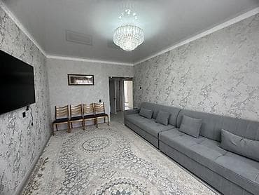 квартира аренда аламедин 1: 2 бөлмө, 54 м², 105-серия, 4 кабат, Дизайнердик ремонт — 2