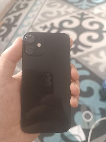 обмен айфон: IPhone 12 mini, Б/у, 256 ГБ, Черный, Чехол, Кабель, 67 % — 3