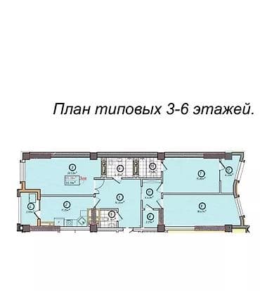 Продажа квартир: 3 комнаты, 107 м², Элитка, 6 этаж, Готовая ПСО (под самоотделку) — 5