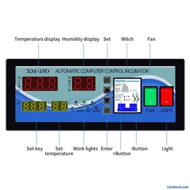 ящик почтовый: Контроллер хм-18д инкубатор супер терморегулятор! Последняя модель! — 2