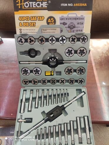 метчик набор: Набор метчиков и плашек. HOTECHE — 2