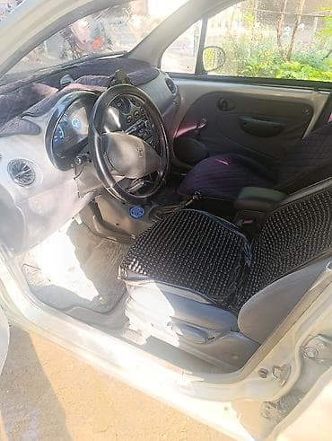 Унаа: Daewoo Matiz: 2005 г., 0.8 л, Кол менен иштөөчү, Бензин, Хетчбек — 3