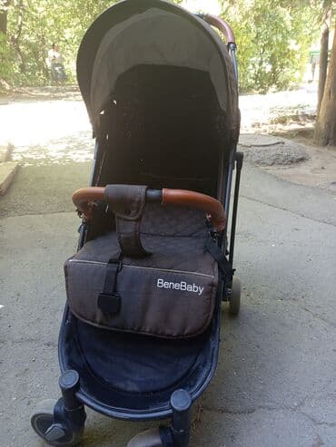 прогулочная коляска складная: Коляска, цвет - Коричневый — 5