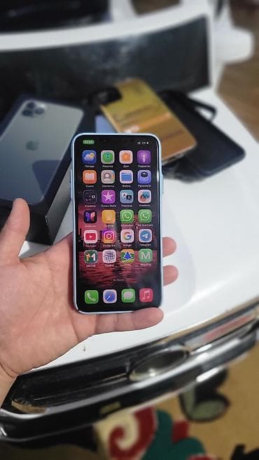 айфон 13 про дисплей цена бишкек: IPhone 11 Pro Max, 256 ГБ, Зеленый, Коробка, 100 % — 8