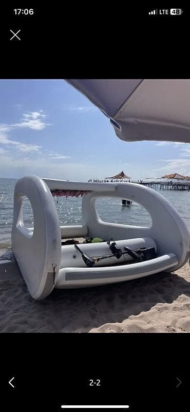 Водный транспорт: Срочно КАТАМАРАН/ПЛАТФОРМА ДЛЯ ОТДЫХА НА ВОДЕ - Просторная палуба с — 1