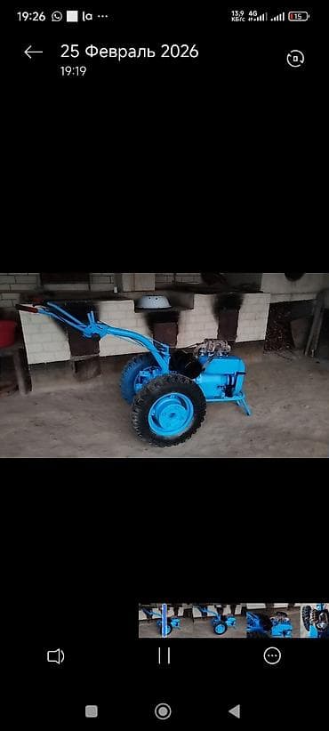 самодельный мотоблок: Мотоблок с оппозитным бензиновым двигателем - Тип: двухколёсный — 1