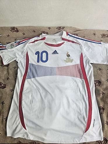 Игровой комплект сборной Франции Adidas — Зинедин Зидан #10 -